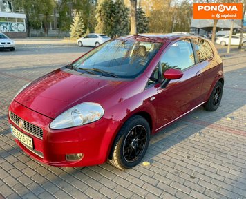 Fiat Grande Punto, 2008, Бензин, 1.4 л., 115 тис. км, Хетчбек, Червоний, Дніпро (Дніпропетровськ) Cars-Pr-274642 фото