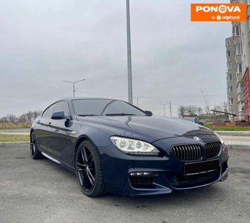 BMW 6 Series, 2012, Бензин, 2.98 л., 153 тис. км, Купе, Синій, Вінниця Cars-Pr-264683 фото