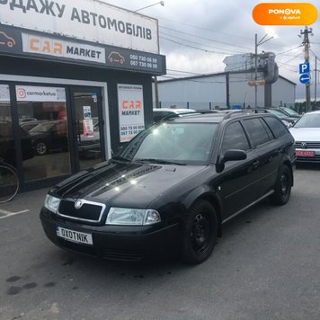 Skoda Octavia Tour, 2003, Бензин, 1.6 л., 231 тис. км, Універсал, Чорний, Житомир 4870 фото