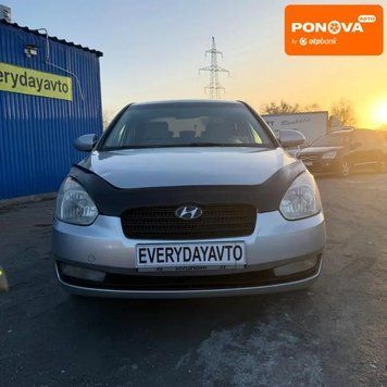 Hyundai Accent, 2007 г., Бензин, 123 тыс. км, Седан, Серый, Днепр (Днепропетровск) AT-10412244 фото