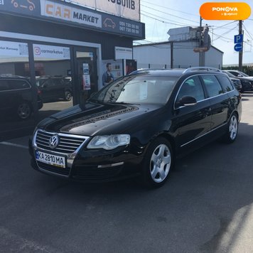 Volkswagen Passat B6, 2005, Бензин, 2 л., 207 тис. км, Універсал, Чорний, Житомир 40649 фото