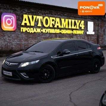 Opel Ampera, 2012 г., Бензин, 173 тыс. км, Седан, Чорный, Днепр (Днепропетровск) AT-10416272 фото