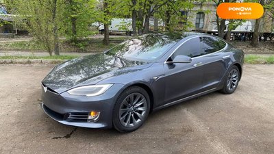 Tesla Model S, 2019, Електро, 71 тис. км, Ліфтбек, Синій, Київ 44145 фото