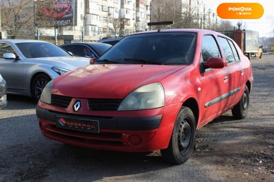 Renault Thalia, 2005, Бензин, 1.39 л., 193 тыс. км, Седан, Красный, Одесса 22037 фото