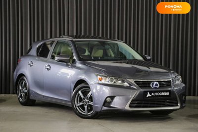 Lexus CT, 2014, Гибрид (HEV), 1.8 л., 147 тыс. км, Хетчбек, Серый, Киев 47431 фото