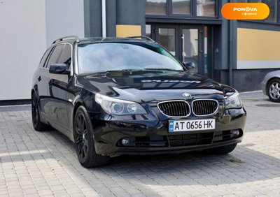 BMW 5 Series, 2005, Дизель, 3 л., 389 тис. км, Універсал, Чорний, Коломия Cars-Pr-67282 фото