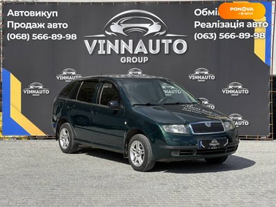 Skoda Fabia, 2004, Бензин, 1.2 л., 204 тыс. км, Универсал, Зеленый, Винница 34032 фото