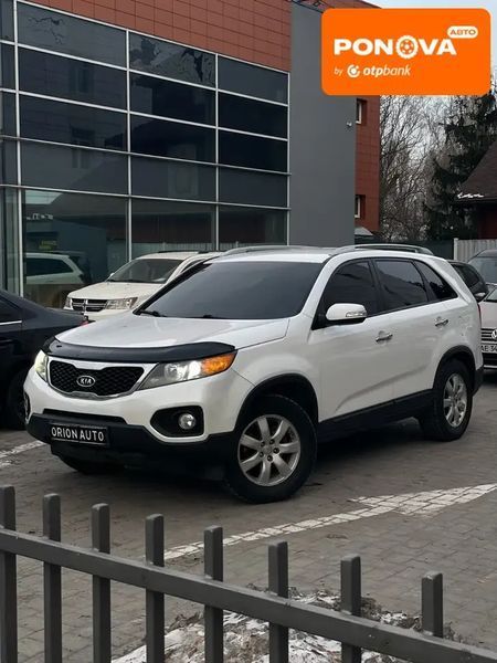 Kia Sorento, 2013 г., Газ пропан-бутан / Бензин, 245 тыс. км, Внедорожник / Кроссовер, Белый, Днепр (Днепропетровск) AT-10409256 фото