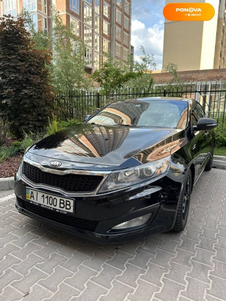 Kia Optima, 2013, Бензин, 240 тис. км, Седан, Чорний, Київ Cars-Pr-66001 фото