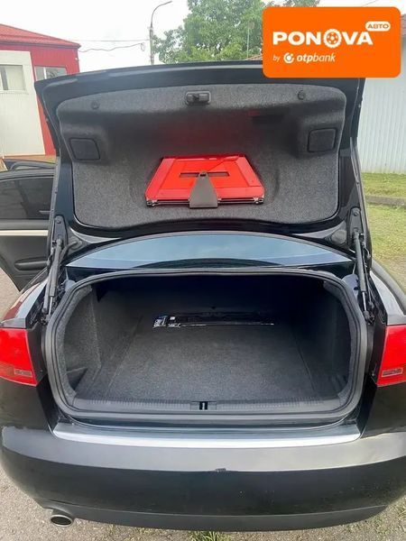 Audi A4, 2006 р., Бензин, 210 тис. км, Седан, Чорний, Сміла AT-10417939 фото