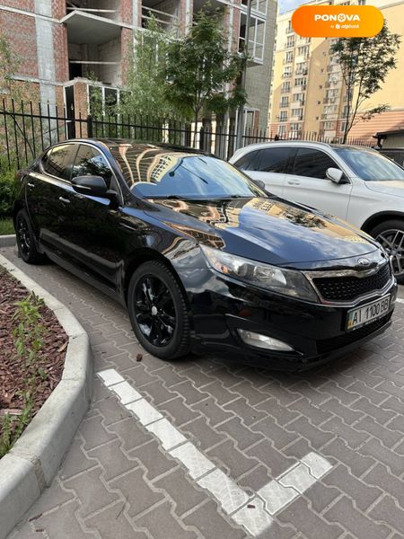 Kia Optima, 2013, Бензин, 240 тис. км, Седан, Чорний, Київ Cars-Pr-66001 фото