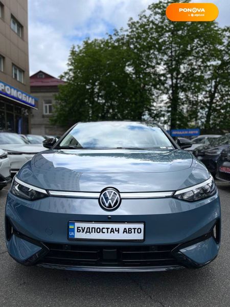 Volkswagen ID.7, 2024, Електро, 1 тис. км, Фастбек, Сірий, Київ 42218 фото