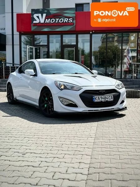 Hyundai Genesis Coupe, 2014 г., Бензин, 49 тыс. км, Купе, Белый, Черновцы AT-10411392 фото