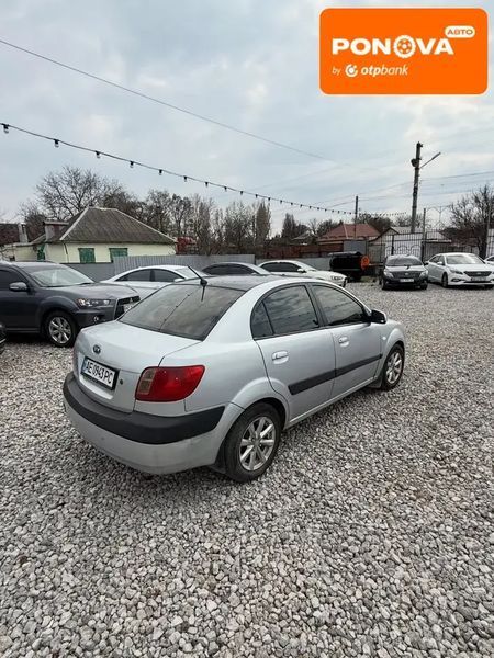 Kia Rio, 2008 р., Газ пропан-бутан / Бензин, 349 тис. км, Седан, Сірий, Дніпро (Дніпропетровськ) AT-10413305 фото