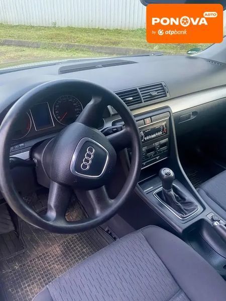 Audi A4, 2006 р., Бензин, 210 тис. км, Седан, Чорний, Сміла AT-10417939 фото