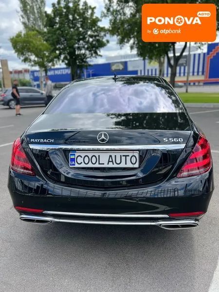 Mercedes-Benz Maybach, 2018 г., Бензин, 100 тыс. км, Седан, Чорный, Днепр (Днепропетровск) AT-10402280 фото