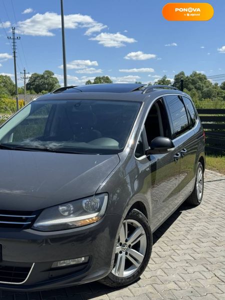 Volkswagen Sharan, 2012, Дизель, 2 л., 282 тыс. км, Минивен, Серый, Стрый 47056 фото