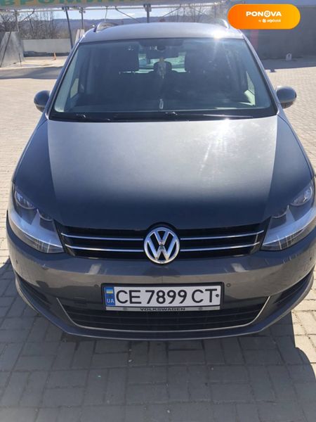 Volkswagen Sharan, 2013, Дизель, 1.97 л., 276 тыс. км, Минивен, Серый, Черновцы Cars-Pr-59919 фото