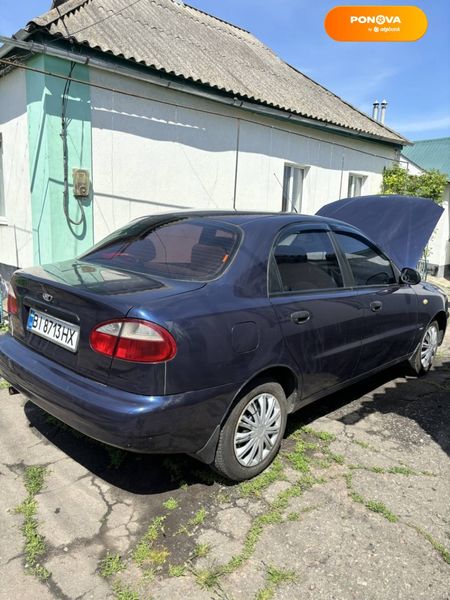 Daewoo Lanos, 2006, Бензин, 1.5 л., 188 тис. км, Седан, Синій, Полтава Cars-Pr-66868 фото