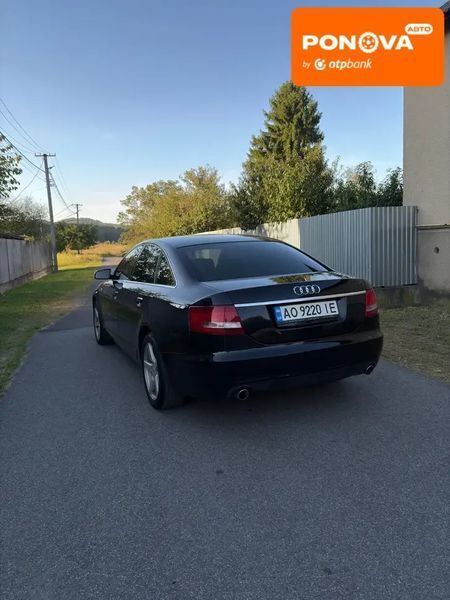 Audi A6, 2007 г., Бензин, 286 тыс. км, Седан, Чорный, Ужгород AT-10400519 фото