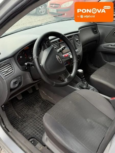 Kia Rio, 2008 р., Газ пропан-бутан / Бензин, 349 тис. км, Седан, Сірий, Дніпро (Дніпропетровськ) AT-10413305 фото