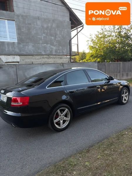 Audi A6, 2007 г., Бензин, 286 тыс. км, Седан, Чорный, Ужгород AT-10400519 фото
