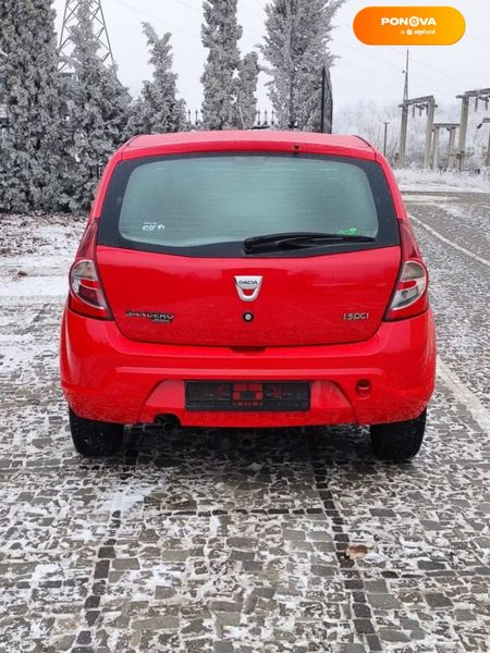 Dacia Sandero, 2010, Дизель, 205 тис. км, Хетчбек, Червоний, Чернівці Cars-Pr-63118 фото