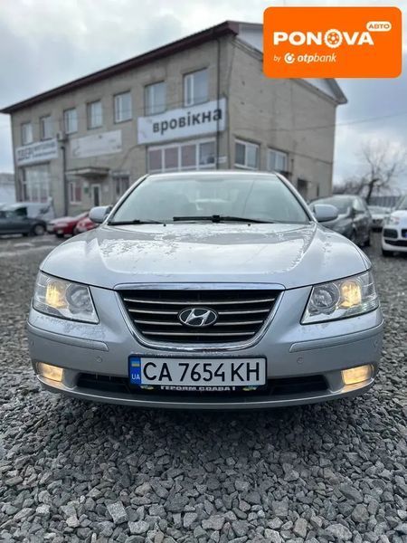 Hyundai Sonata, 2008 г., Газ пропан-бутан / Бензин, 222 тыс. км, Седан, Серый, Смела AT-10413431 фото