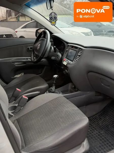 Kia Rio, 2008 р., Газ пропан-бутан / Бензин, 349 тис. км, Седан, Сірий, Дніпро (Дніпропетровськ) AT-10413305 фото