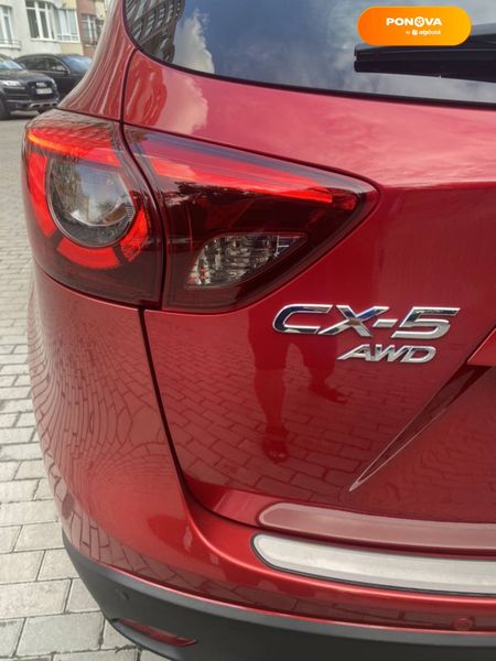 Mazda CX-5, 2015, Дизель, 2.19 л., 169 тис. км, Позашляховик / Кросовер, Червоний, Львів Cars-Pr-68266 фото