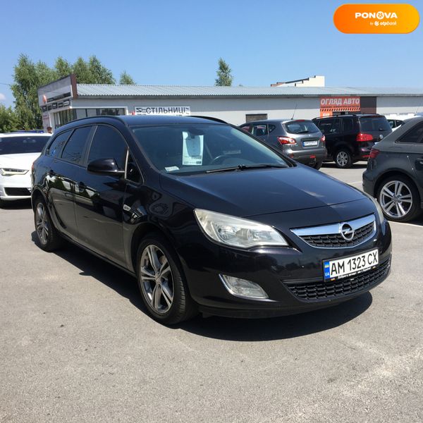 Opel Astra, 2011, Дизель, 1.7 л., 345 тис. км, Універсал, Чорний, Житомир 109453 фото