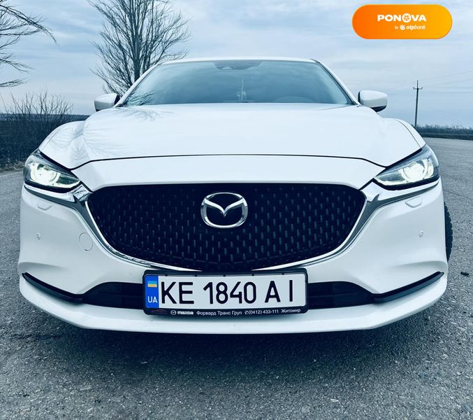 Mazda 6, 2022, Бензин, 2.5 л., 44 тис. км, Седан, Білий, Павлоград Cars-Pr-58883 фото