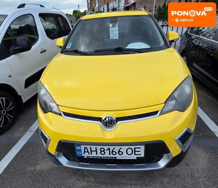 MG 3 Cross, 2014 р., Бензин, 141 тис. км, Хетчбек, Жовтий, Софіївська Борщагівка AT-10419595 фото