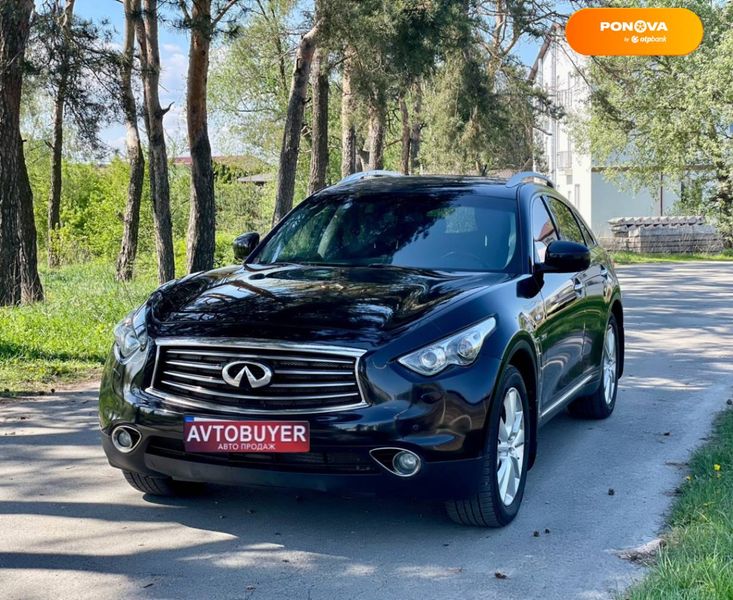 Infiniti QX70, 2013, Дизель, 3 л., 177 тыс. км, Внедорожник / Кроссовер, Чорный, Киев 52800 фото