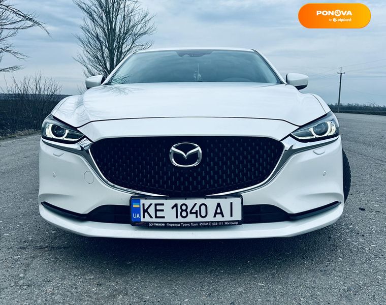 Mazda 6, 2022, Бензин, 2.5 л., 44 тис. км, Седан, Білий, Павлоград Cars-Pr-58883 фото