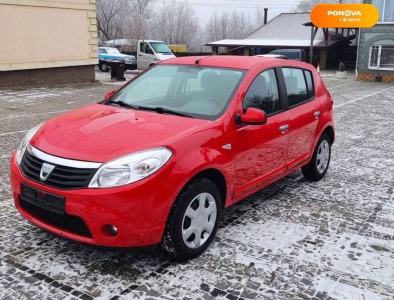 Dacia Sandero, 2010, Дизель, 205 тыс. км, Хетчбек, Красный, Черновцы Cars-Pr-63118 фото