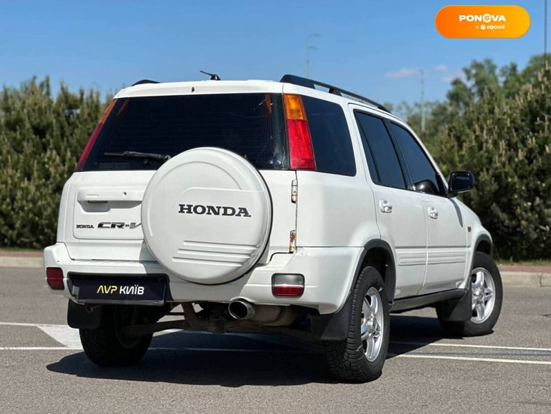 Honda CR-V, 2001, Газ метан / Бензин, 2 л., 325 тис. км, Позашляховик / Кросовер, Білий, Київ 43153 фото
