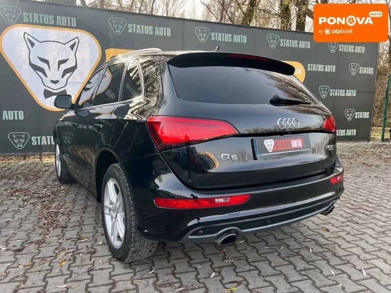 Audi Q5, 2012 р., Бензин, 160 тис. км, Позашляховик / Кросовер, Чорний, Хмельницький AT-10407328 фото