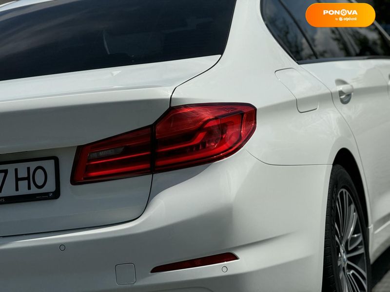 BMW 5 Series, 2018, Дизель, 2 л., 150 тис. км, Седан, Білий, Хуст Cars-Pr-68620 фото