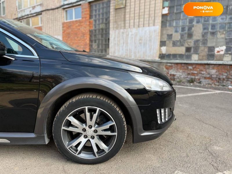 Peugeot 508 RXH, 2013, Гибрид (HEV), 2 л., 193 тыс. км, Универсал, Чорный, Винница 26898 фото