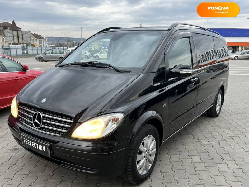 Mercedes-Benz Viano, 2008, Дизель, 3 л., 379 тис. км, Мінівен, Чорний, Чернівці 22014 фото