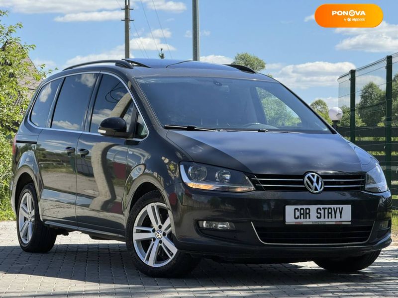 Volkswagen Sharan, 2012, Дизель, 2 л., 282 тыс. км, Минивен, Серый, Стрый 47056 фото