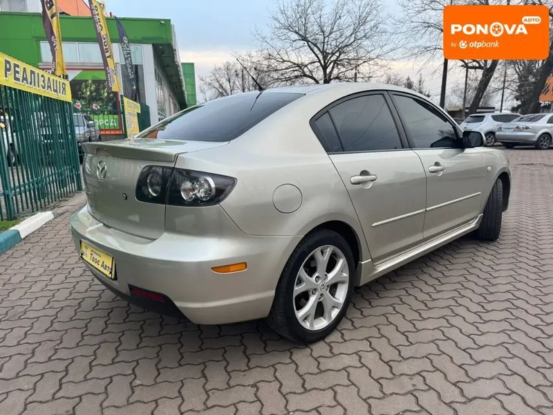 Mazda 3, 2007 г., Бензин, 184 тыс. км, Седан, Бежевый, Кривой Рог AT-10405323 фото