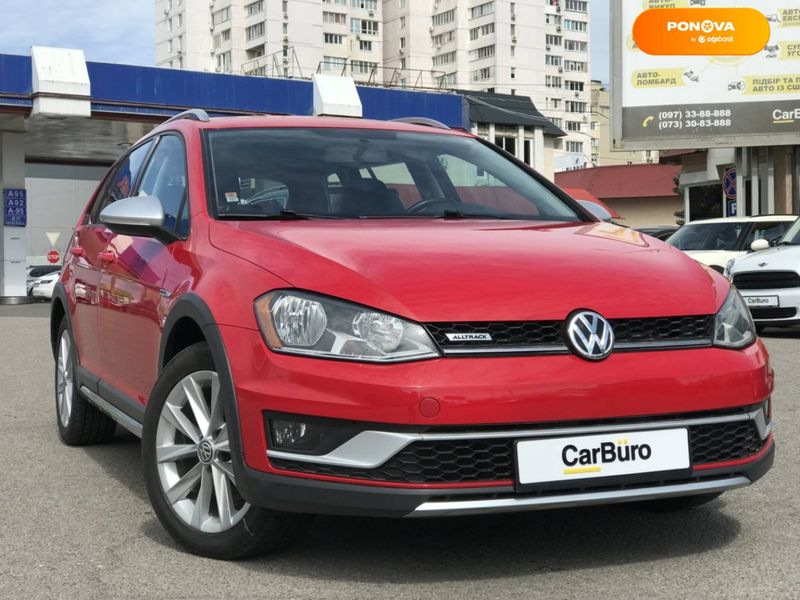 Volkswagen Golf Alltrack, 2017, Бензин, 1.8 л., 78 тыс. км, Универсал, Красный, Одесса 40548 фото