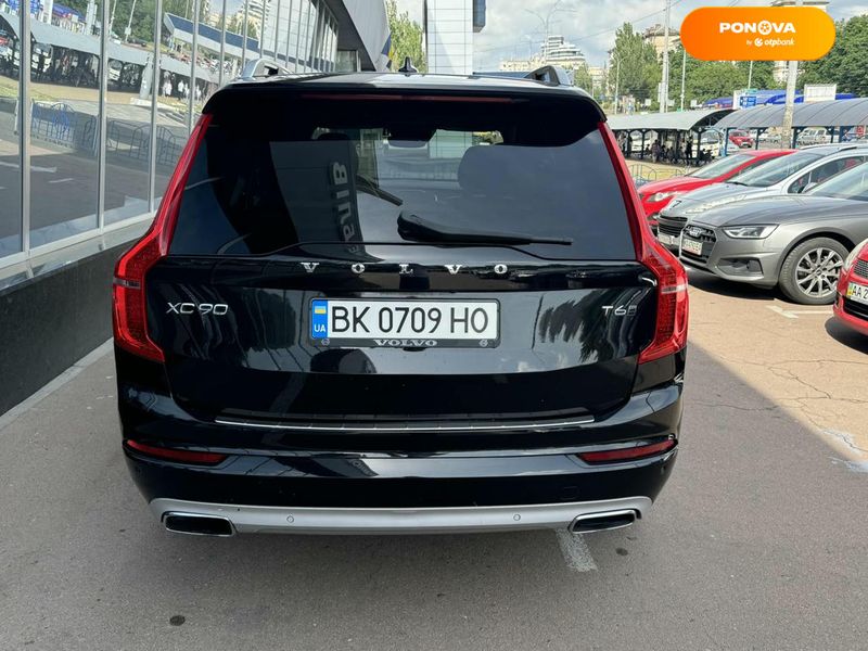 Volvo XC90, 2016, Бензин, 2 л., 115 тис. км, Позашляховик / Кросовер, Чорний, Київ 111055 фото