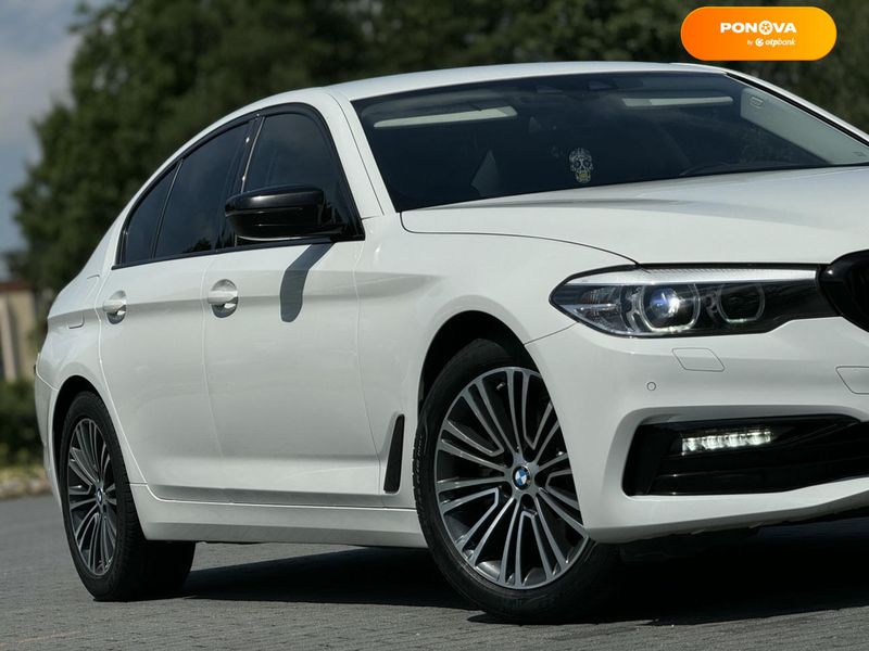 BMW 5 Series, 2018, Дизель, 2 л., 150 тис. км, Седан, Білий, Хуст Cars-Pr-68620 фото