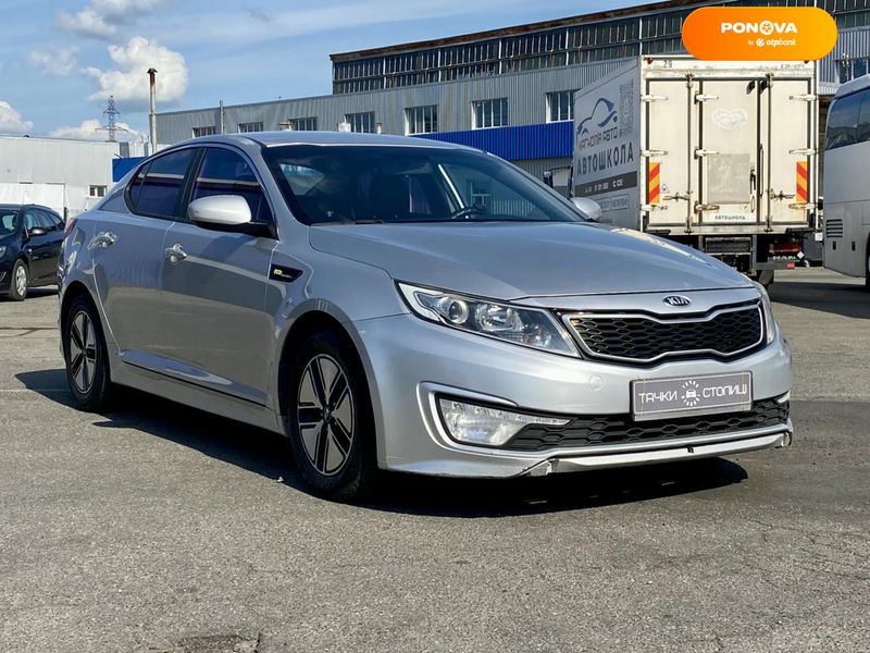 Kia K5, 2013, Гібрид (HEV), 2 л., 111 тис. км, Седан, Сірий, Київ 110941 фото