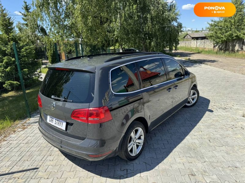 Volkswagen Sharan, 2012, Дизель, 2 л., 282 тыс. км, Минивен, Серый, Стрый 47056 фото