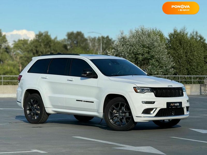 Jeep Grand Cherokee, 2019, Газ пропан-бутан / Бензин, 5.7 л., 132 тис. км, Позашляховик / Кросовер, Білий, Київ 107224 фото