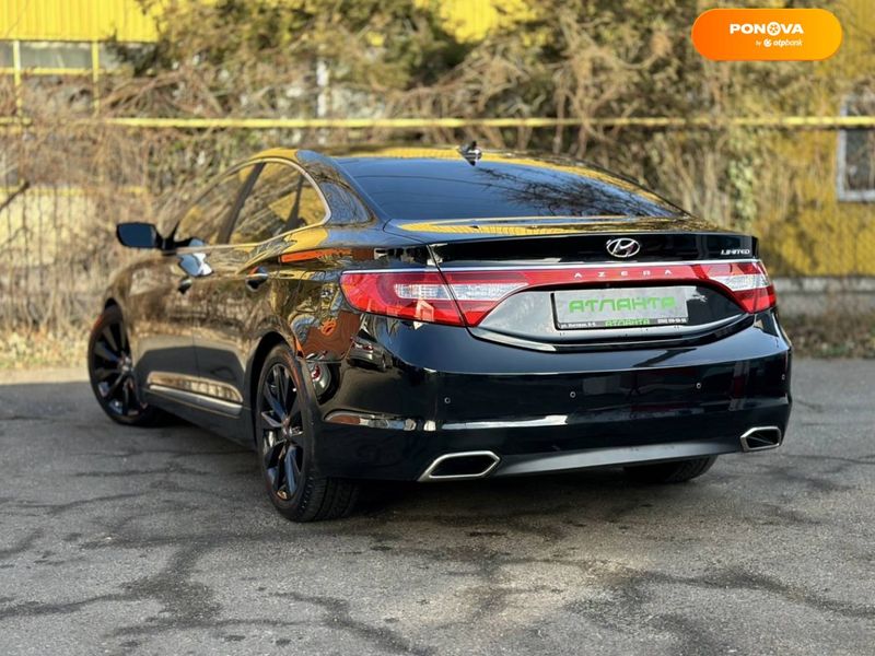 Hyundai Azera, 2016, Бензин, 3.34 л., 133 тис. км, Седан, Чорний, Одеса 9359 фото